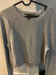 Gray Knit Sweater