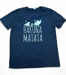 Women’s Hakuna Matata T-Shirt Size Large | Disney Graphic Tee