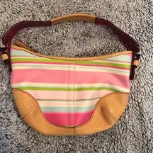 Coach  Striped Bag