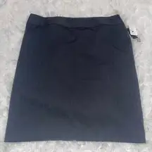 Liz Claiborne charcoal gray skirt size 16 TALL NWT