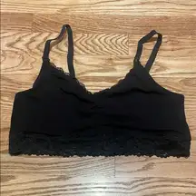 Jessica Simpson Black Lace Nursing Bra
