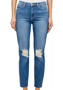 NWT L'AGENCE El Matador French Slim Cropped Jeans - Size 25