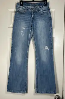 Cruel Girl Women’s Medium Wash Rosalie Slim Fit Straight Leg Jeans Size 3R