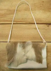 Real Fur Purse Deerskin Crossbody Shoulder Bag