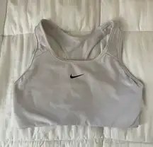 Nike Racerback Sports Bra White