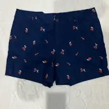 St John’s Bay shorts with cherry in size 14