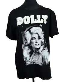 DOLLY PARTON Portrait T-Shirt L/G Country Music Vintage Aesthetic Tee