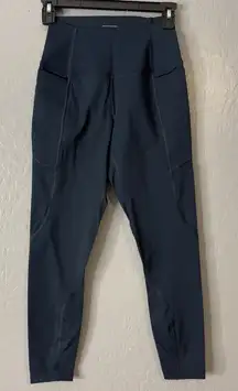 LNDR Fatal Attraction 7/8 Leggings, Marine, S