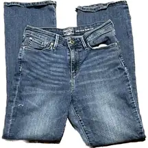 Levi Strauss signature women’s size 4, mid‎ rise, boot, cut jeans ￼