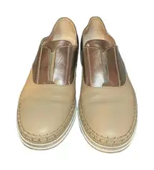 TODS WOMENS SLIP ON SNEAKERS