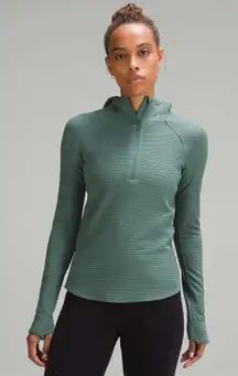 Lululemon ventscape hooded balaclava long sleeve shirt Sz 6 in Medium Forest