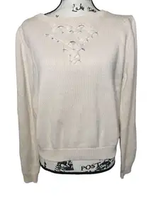 Vans scoop neck‎ sweater, Size Large