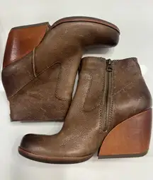 Korkease Michelle Ankle Boots Cognac