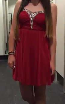 Red Homecoming / Prom Dress