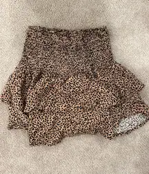 Adika Cheetah Print Skirt