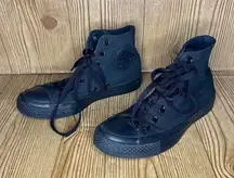 Converse Chuck Taylor All Star high Top Unisex Shoe all black midnight