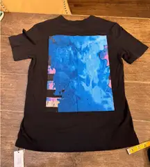 Proenza Schouler Abstract Art Graphic Pocket Tee Black Size Small Unisex