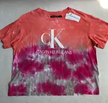 Tie Dye Cropped Tshirt