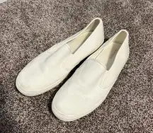 White Slip On Shoes