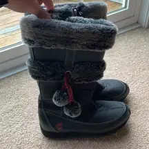 Timberland fur accent snow boots