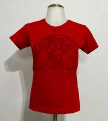 Disney Parks Animal Kingdom Tree Red Shirt Size Small