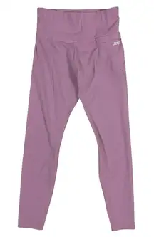 Lorna Jane Pink High Waist Workout Leggings Yoga Pants Stretchy Fitness XS