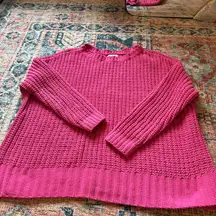 Outfitters Hot Pink Sweater