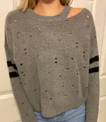 Distressed Sweater