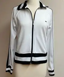 Athletic Works White/Black Zippered Jacket