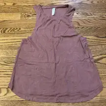 Well Rested Ribbed Sleep Tank Palermo Pink