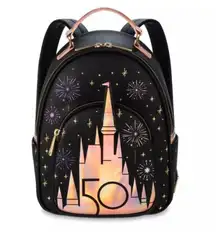 Lounge Fly NWT  Disney 50th Anniversary Grand Finale Mini Backpack