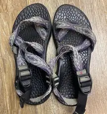 Chacos Chaco Womens Sandals Zong X Ecotread Strappy Toe Ring Slide Sz 9