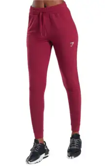 Gymshark Women’s Pippa Burgundy Training Joggers, Small