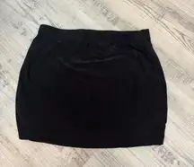 Pretty Little Thing Black Mini Skirt
