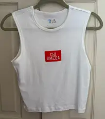NWOT TCL Chi Omega Tank Top