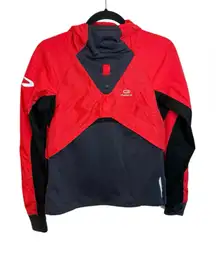 Kalenji Red & Black Pullover Running Jacket