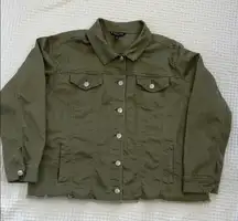 Baccini Olive Utility Jacket for Women