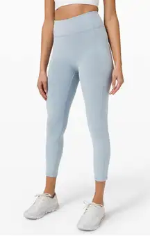 Lululemon Invigorate HR Tight 25” in Chambray size 4