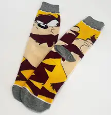 Taz Looney Toons Character Socks Sz 6-10 NEW