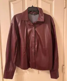 7 For All Mankind Faux Leather Jacket