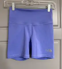 Periwinkle North Face shorts