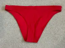 NWT Aerie OG Cheeky Bikini Bottom Women's Chilly Red Size Beachy Summer Size XXL