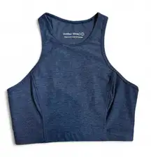 Outdoor Voices Womens Athena Tank Top Blue Size Small