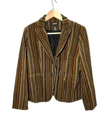 Vintage lll State corduroy notch collar short blazer 8 P