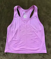 Purple All in Motion Tank Racerback Top