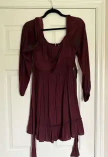 Maroon/ Red Altard State Dress