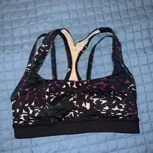 Lululemon Splendour‎ Bra Shadow Wrap Multi Black 6