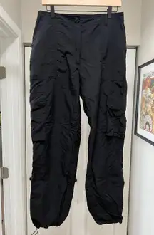 Black Athletic Pants Cargo