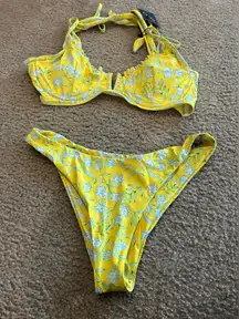 Bathing suit 2 pcs set top bottom size uk 14 us 10 eu 42 unused no tags