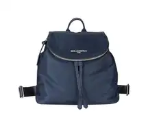Karl‎ Lagerfeld NAVY Paris Cara Knapsack P4 Backpack Bag Purse $178